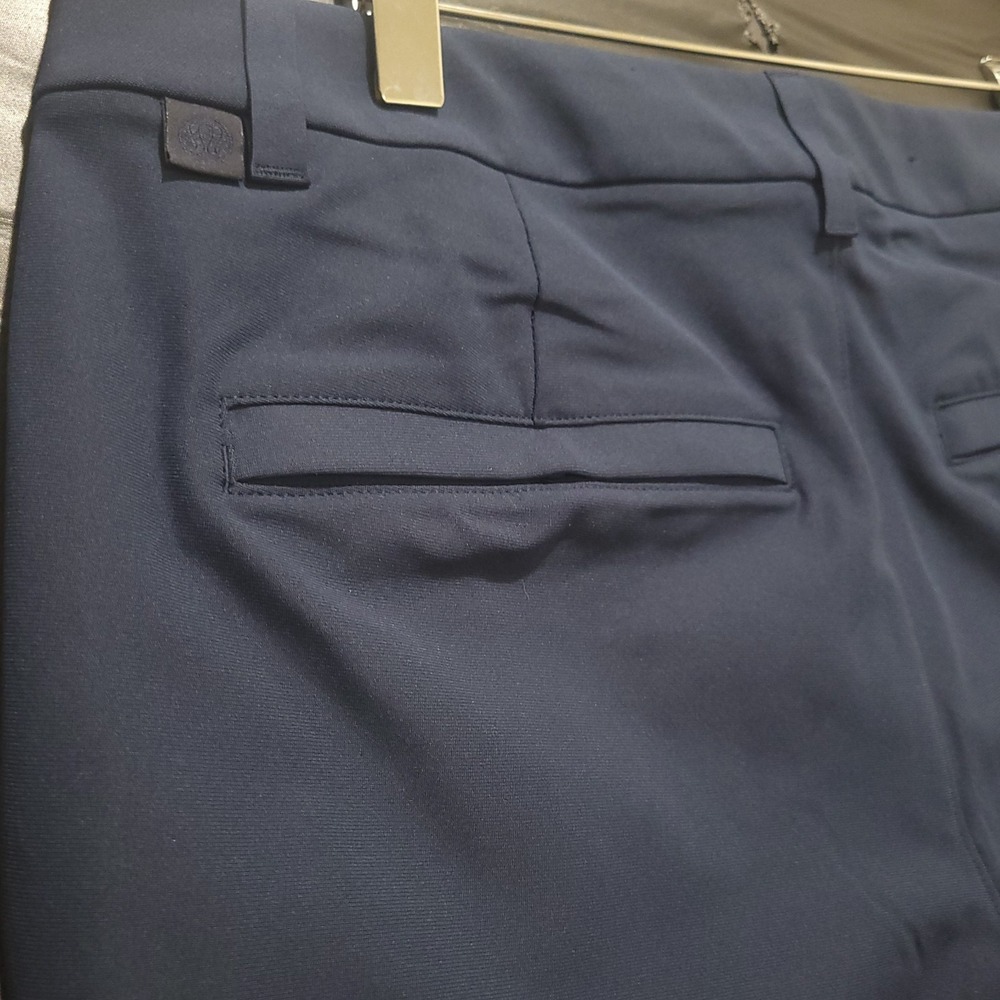 Lululemon ABC Slim Fit Pants Men 31x31 Navy Blue Warpstreme 5-Pocket - Picture 3 of 4